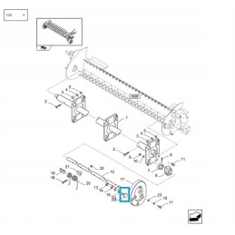 Newholland preso paėmimo volas 84206141