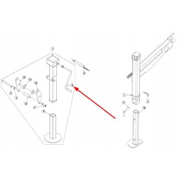 Ctp00612 kėlimo švaistiklis su 6 taškų galvute