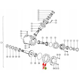 830691 0 kampinės pavaros poveržlė 0 3