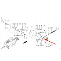 812677 1 stūmoklio užrakto mechanizmo įvorė