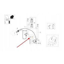 Kb3211518 hidraulinio cilindro poveržlė