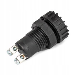 Oranžinė indikacinė lemputė 12 24v universalių kubelių