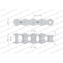 Ritininė grandinė 16bx 101pz ugnies preso programa