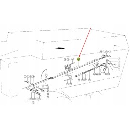 816535 1 stūmoklio užrakto reguliavimo strypas