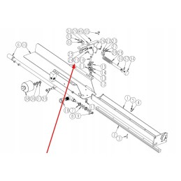 Czf02121 peilio montavimo plokštė 6 mm