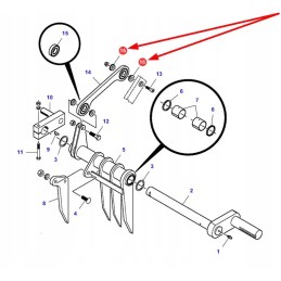 700124038 rankovė su flanšu