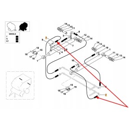 Bg8877d01 laidas hidraulinėms pavaroms