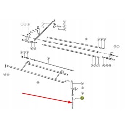 822627 0 tinklo vyniojimo mechanizmo spyruoklė