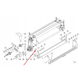 Cbe00219 V formos diržas, tinklelio surišimo sistema