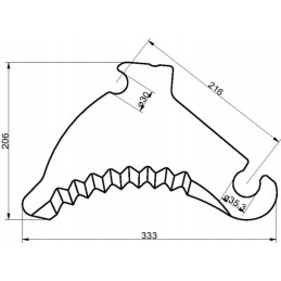 Spaudimo peilis sm06114