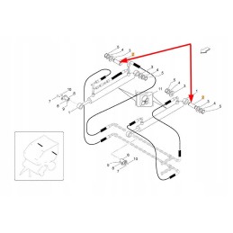 Bg3901934 ritinio tankio pavaros kaištis