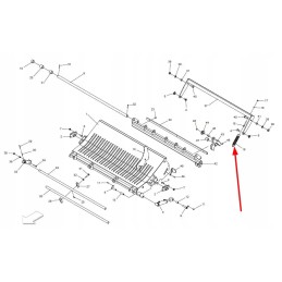 B018p0016r išankstinio pjovimo mechanizmo spyruoklė