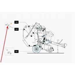 Kb8873340 90 laipsnių jungtis m8 x 1