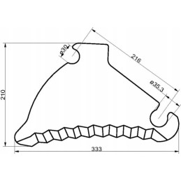 Presavimo peilis sm06866