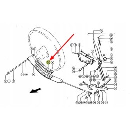 670873 01 stabdžių antdėklas