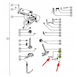 000036 3 viršutinė segtuvo lūpa