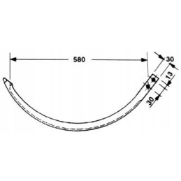 Welger AP12 aliuminio adata 59 019 00 aliuminio