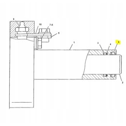 Cva vikšrinio įtempiklio sandarinimas mini ekskavatoriui