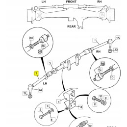 Vairo stovas jcb 3cx 4cx rota 128 13949