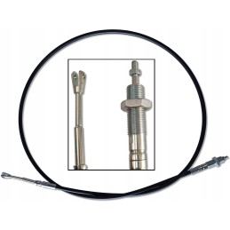 Skirstytuvo vairasvirtės svirtis su trosu ant šakių