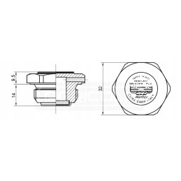 Tcfs bako tinklelio ventiliacijos anga gw 3 4