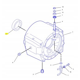 Cat cva priekinio rato stebulės skalė