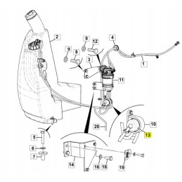 Kuro filtras JCB mini ekskavatoriaus teleskopinis krautuvas
