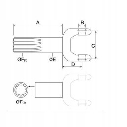 Polo pavara trumpai Renault Temis 6000105298