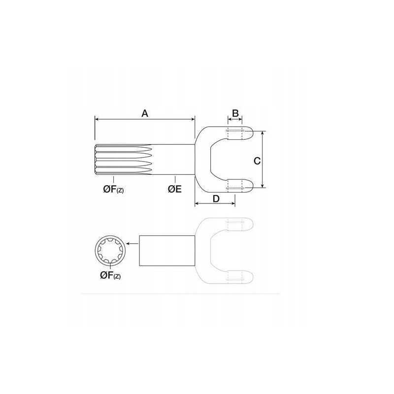 Polo pavara trumpai Renault Temis 6000105298