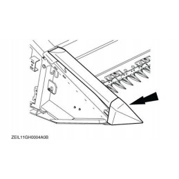 New Holland trumpo kabelio skirstytuvas 84081247 cnh