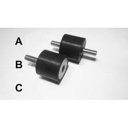 Vibro izoliatoriaus variklio laikiklis 40x40 m8 abc