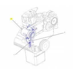 Generatorius cat ekskavatorius-krautuvas cva 12v
