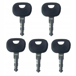 5x raktas, skirtas Atlas Takeuchi 201 mašinos uždegimo durelių uždegimo jungikliui