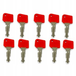 10x rakto užvedimo raktelis Jungheinrich Linde K702 sunkvežimio uždegimo durims