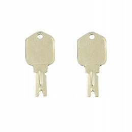 2x raktas uždegimo durelės uždegimo raktas Yale hyster 252264