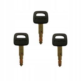 3x raktas uždegimo durelės užvedimo raktelis komatsu 787 tr 261434 0001