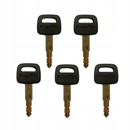 5x raktas uždegimo durelės užvedimo raktelis komatsu 787 tr 261434 0001