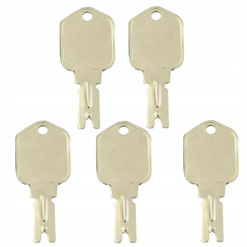 5x raktas užvedimo rakteliui Yale 252264 histeriniam sunkvežimiui