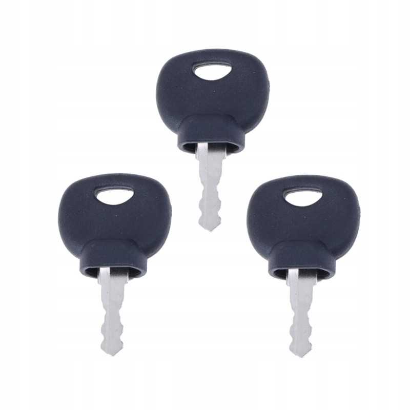 3x JD Wacker Bomag 230931 užvedimo raktelis