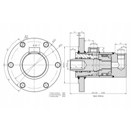 Troll rotation krautuvo cilindras cj5f80 45 320dgw