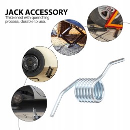 3 vnt domkrato spyruoklinio įtempimo kėliklio rankenos keitimas