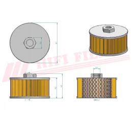 Hidraulinės alyvos filtro hifi filtras sh 776626