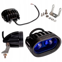 Mėlyna LED darbinė lempa šakių purkštuvui