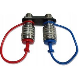 Plokštės komplektas su 2x M18 Euro lizdo greitosiomis jungtimis