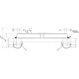 Trijų taškų trišakio adapteris euro standartui