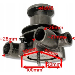 Vandens siurblys ursus c360 3p mf 3 perkins mf 255 235