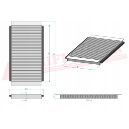 Salono filtras hifi filtras sc 80069