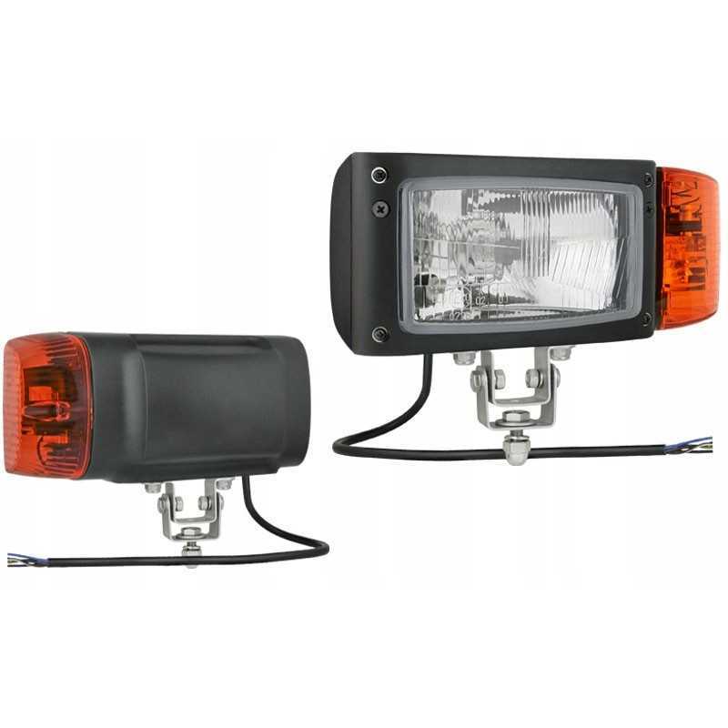 Kelio žibintas su indikatoriumi, kairysis, 12v 24v