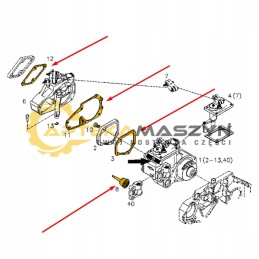 Deutz bf4m1012 bf4m1012c reguliatoriaus diafragma