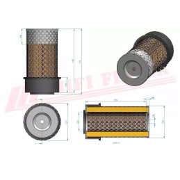 Oro filtras hifi filtras sa 11683 k